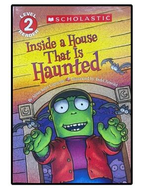 BUNDLE & SAVE 🎃 Scholastic Level 2 Reader "Inside a House That Is Haunted"